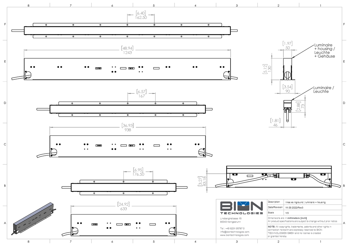 linea xs inground hp